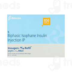 Insugen Refil 50/50 100 IU Cartridge 3 ML