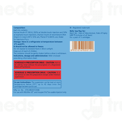 Insugen Refil 50/50 100 IU Cartridge 3 ML