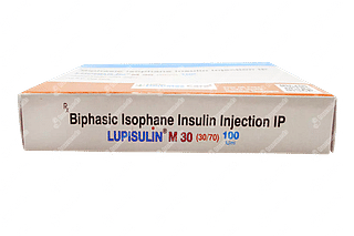 Lupisulin M 30 100iu Cartridges 3ml Pack Of 5 Injections