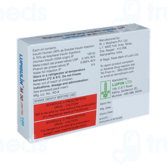 Lupisulin M 30 100iu Cartridges 3ml Pack Of 5 Injections Lupisulin M 30 100iu Cartridges 3ml Pack Of 5 Injections
