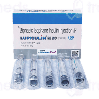 Lupisulin M 50 100Iu Cartridges 3Ml Pack Of 5 Injections