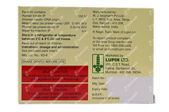 Lupisulin N 100iu Cartridges 3ml Pack Of 5 Injections