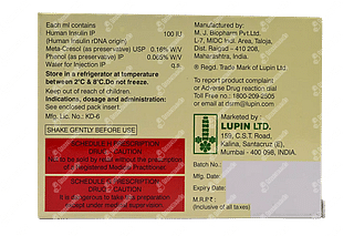 Lupisulin N 100 IU Cartridge 3 ML Pack Of 5