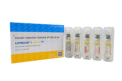 Lupisulin R 100iu Cartridges 3ml Pack Of 5 Injections
