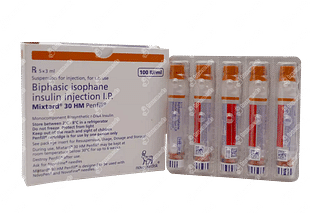 Mixtard 30 Hm Penfill 3ml Pack Of 5 Injections