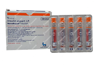 Novorapid 100iu Penfill 3ml Pack Of 5 Injections