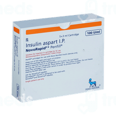 Novorapid 100iu Penfill 3ml Pack Of 5 Injections