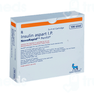 Novorapid 100iu Penfill 3ml Pack Of 5 Injections