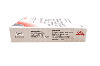 Eglucent Mix 50 100iu Cartridges 3ml Pack Of 5 Injections