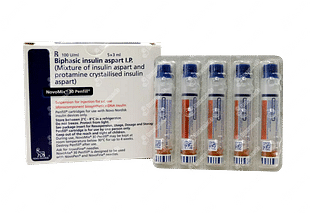 Novomix 30 Penfill 100iu Cartridges 3ml Pack Of 5 Injections