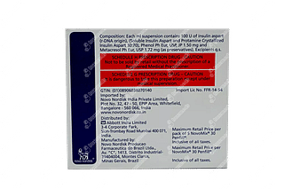 Novomix 30 Penfill 100iu Cartridges 3ml Pack Of 5 Injections