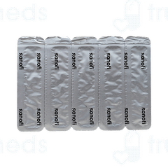 Apidra 100Iu Cartridges 3Ml Pack Of 5 Injections Apidra 100Iu Cartridges 3Ml Pack Of 5 Injections