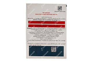 Eglucent Mix 25 100iu Cartridges 3ml Pack Of 5 Injections