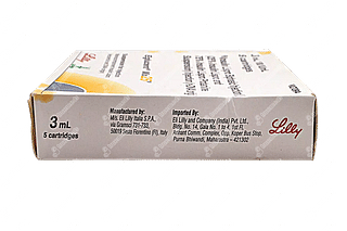 Eglucent Mix 25 100iu Cartridges 3ml Pack Of 5 Injections