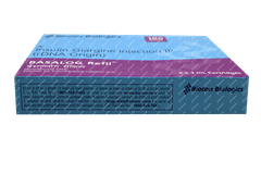 Basalog Refil 100iu Cartridge 3ml Pack Of 5 Injections