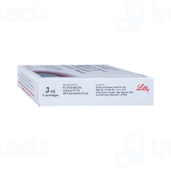 Eglucent Rapid 100Iu Cartridges 3Ml Pack Of 5 Injections Eglucent Rapid 100Iu Cartridges 3Ml Pack Of 5 Injections