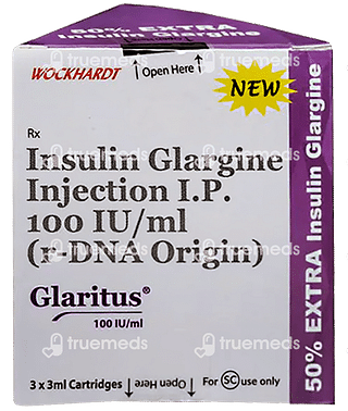 Glaritus 100 IU Injection 3ml (pack Of 3)