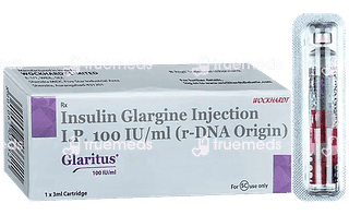 Glaritus 100iu Cartridge 3ml