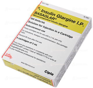 Basaglar 100Iu Cartridges 3Ml Pack Of 5 Injections