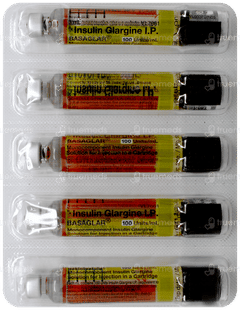 Basaglar 100Iu Cartridges 3Ml Pack Of 5 Injections