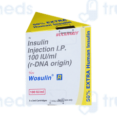 Wosulin R 100iu Cartridge 3ml Wosulin R 100iu Cartridge 3ml