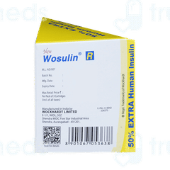 Wosulin R 100iu Cartridge 3ml Wosulin R 100iu Cartridge 3ml