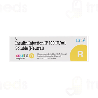 Xsulin R 100iu Cartridge 3ml