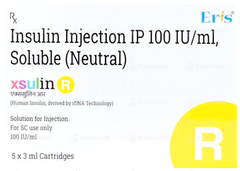 Xsulin R 100Iu Penfill 3Ml Pack Of 5 Injections Xsulin R 100Iu Penfill 3Ml Pack Of 5 Injections