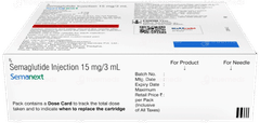 Semanext Cartridge 3Ml With 10 Needles