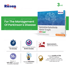 Aposan 10Mg Cartridge 3Ml Pack Of 5 Injections