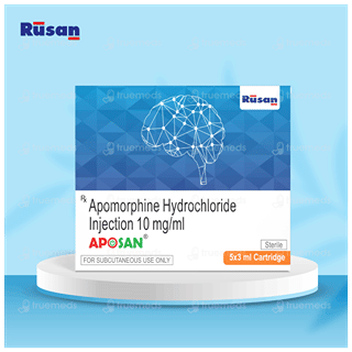 Aposan 10Mg Cartridge 3Ml Pack Of 5 Injections