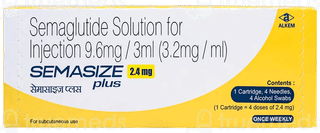 Semasize Plus 2.4Mg Cartridge 3Ml With 4 Needles