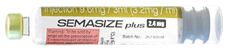 Semasize Plus 2.4Mg Cartridge 3Ml With 4 Needles