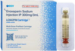 Lonopin Multi Dose Prefilled Cartridge 3Ml With 8 Pen Needles & Alcohol Swab