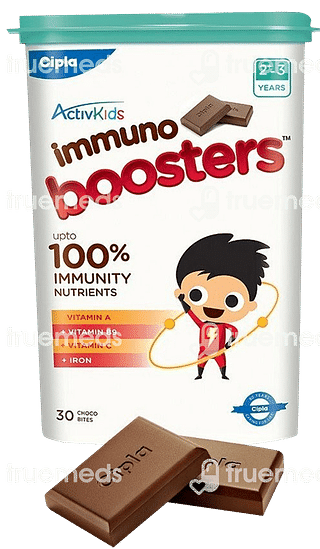 Activkids Immuno Boosters 2+3 Years Choco Bite 30