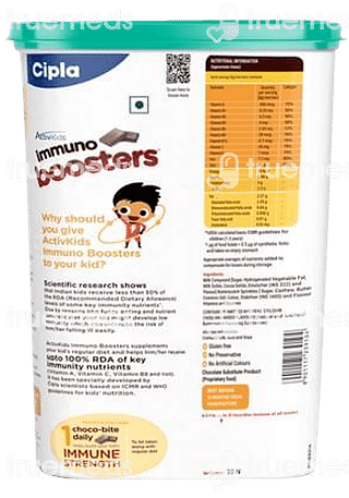 Activkids Immuno Boosters 2+3 Years Choco Bite 30