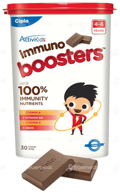 Activkids Immuno Boosters 4 To 6 Years Choco Bite 30 Activkids Immuno Boosters 4 To 6 Years Choco Bite 30