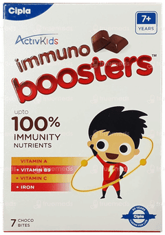 Activkids Immuno Boosters 7+ Years Choco Bites 7