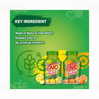 Eno Chewy Bites Tangy Lemon Chewable Tablet 30