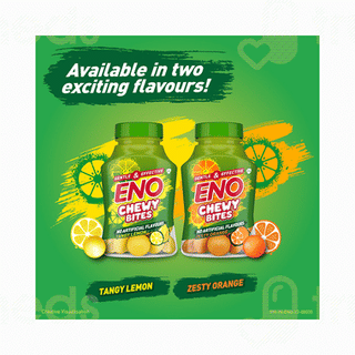 Eno Chewy Bites Tangy Lemon Chewable Tablet 30