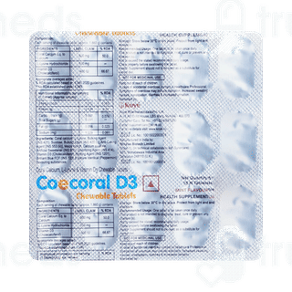 Coecoral D3 Mint Flavour Chewable Tablet 15