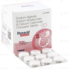 Dynacid Advance Sugar Free Chewable Tablet 9 Dynacid Advance Sugar Free Chewable Tablet 9