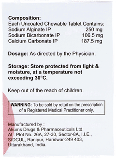Dynacid Advance Sugar Free Chewable Tablet 9