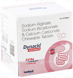Dynacid Advance Sugar Free Chewable Tablet 9