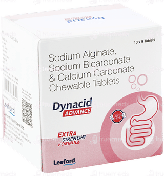 Dynacid Advance Sugar Free Chewable Tablet 9