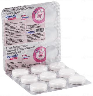 Dynacid Advance Sugar Free Chewable Tablet 9