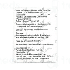Chol D Chewable Tablet 4