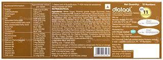Diataal Chocovits Chocolate Flavoured Chewable Tablet 10