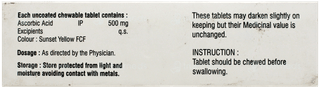 Jackson Vitamin C Chewable Tablet 10