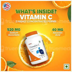 Gnc Vitamin C 500 Orange Chewable Tablet 30